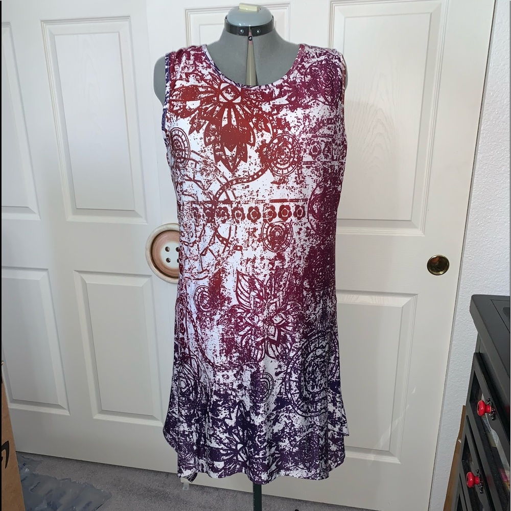 Gorgeous colorful summer dress